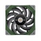 TOUGHFAN 12 Racing Green High Static Pressure Radiator Fan (Single Fan Pack)