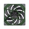 TOUGHFAN 12 Racing Green High Static Pressure Radiator Fan (Single Fan Pack)