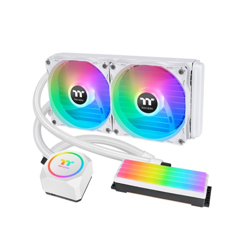 Floe RC240 CPU & Memory AIO Liquid Cooler Snow Edition